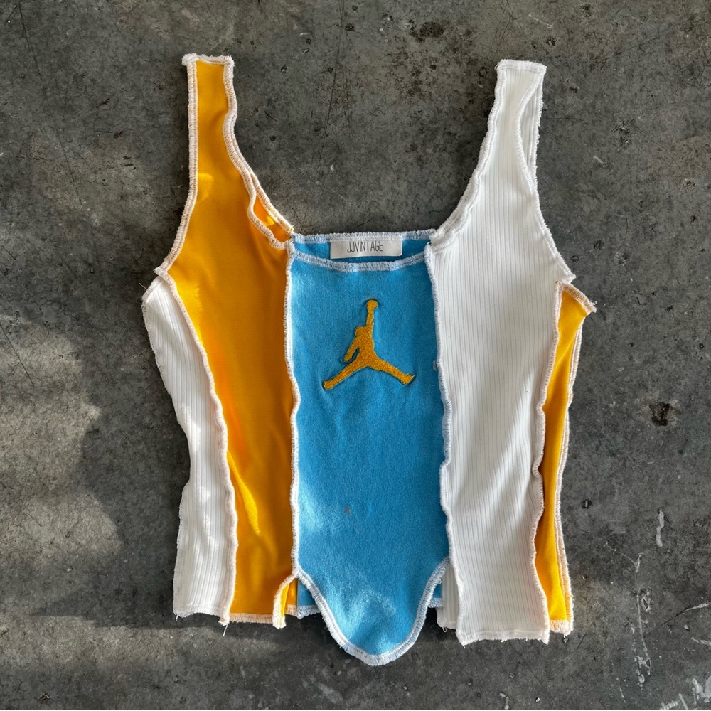 Colorblock Sleeveless Top